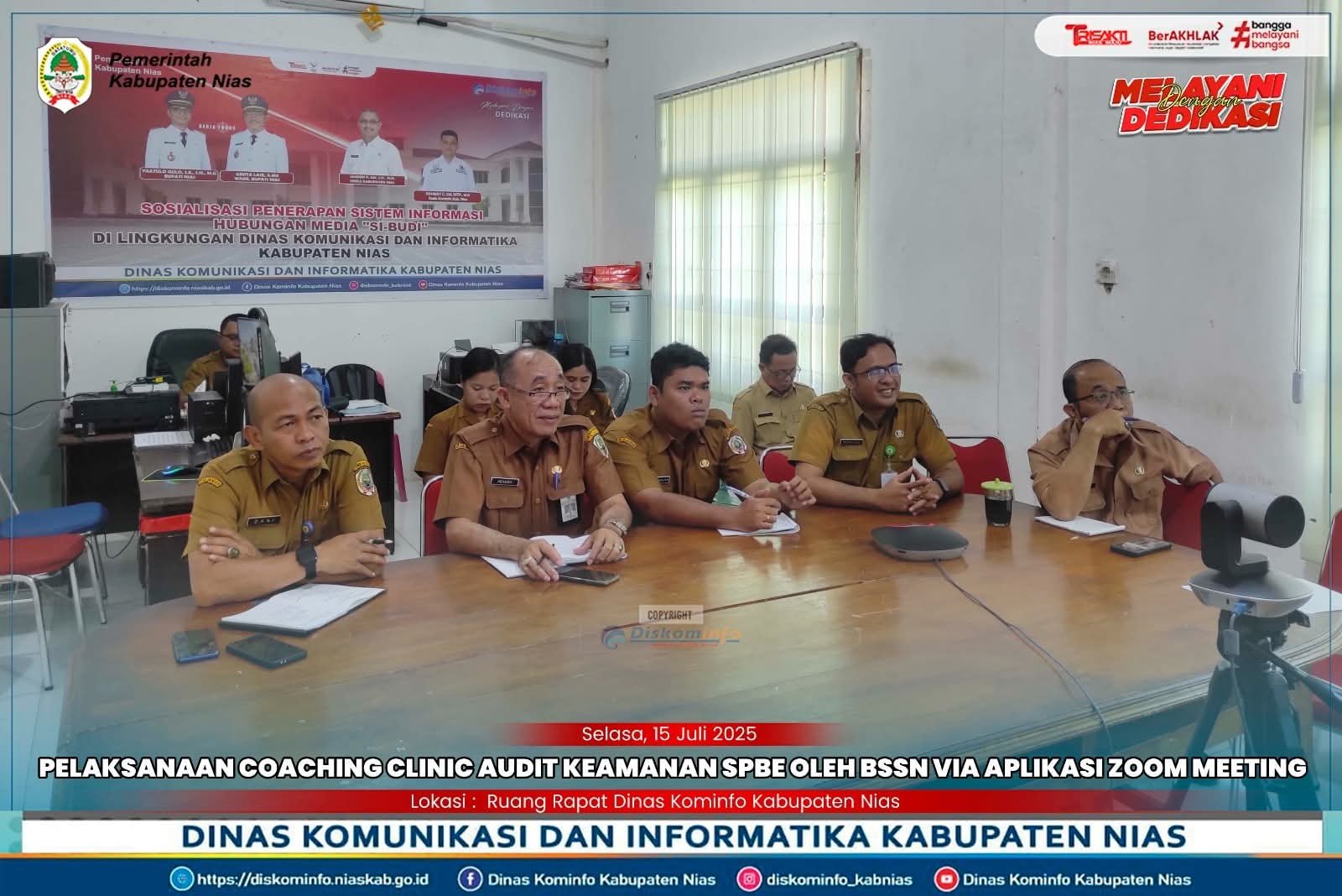 Pelaksanaan Coaching Clinic Audit Keamanan SPBE